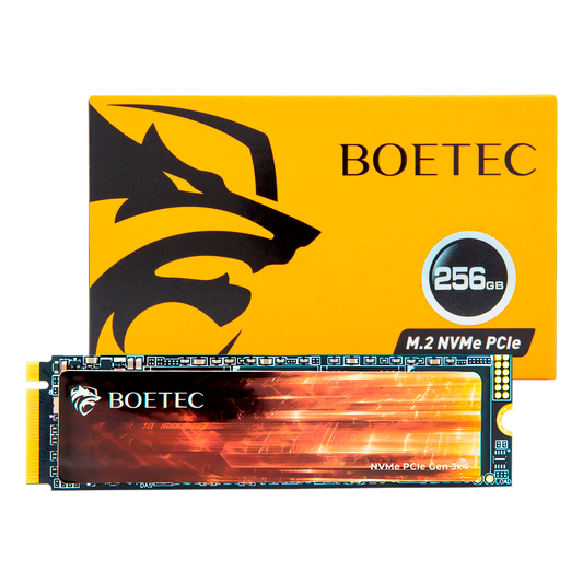 BOETEC M.2 NVMe PCIe SSD – 256GB High-Speed Storage